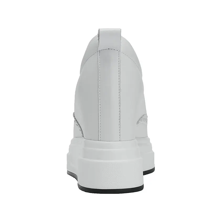 Женская обувь ESVEVA универсальная из коровьей кожи и ПУ на танкетке весну-осень