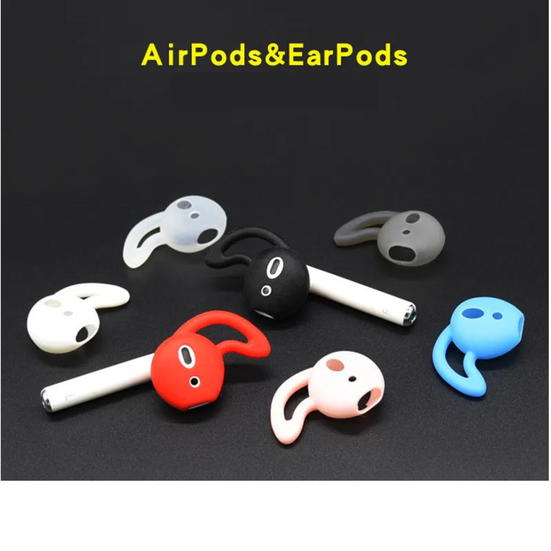 Силиконовый чехол для беспроводной Bluetooth гарнитуры Apple Airpods Универсальные