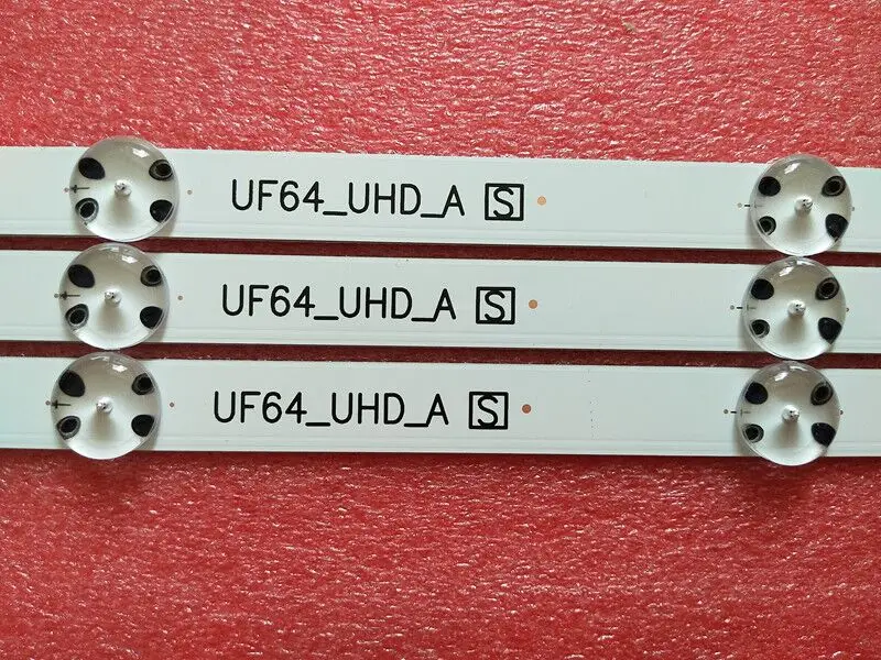 Светодиодная лента для подсветки 3 шт. 8 ламп LG Innotek прямая 43 дюйма UHD 1Bar 24EA Тип