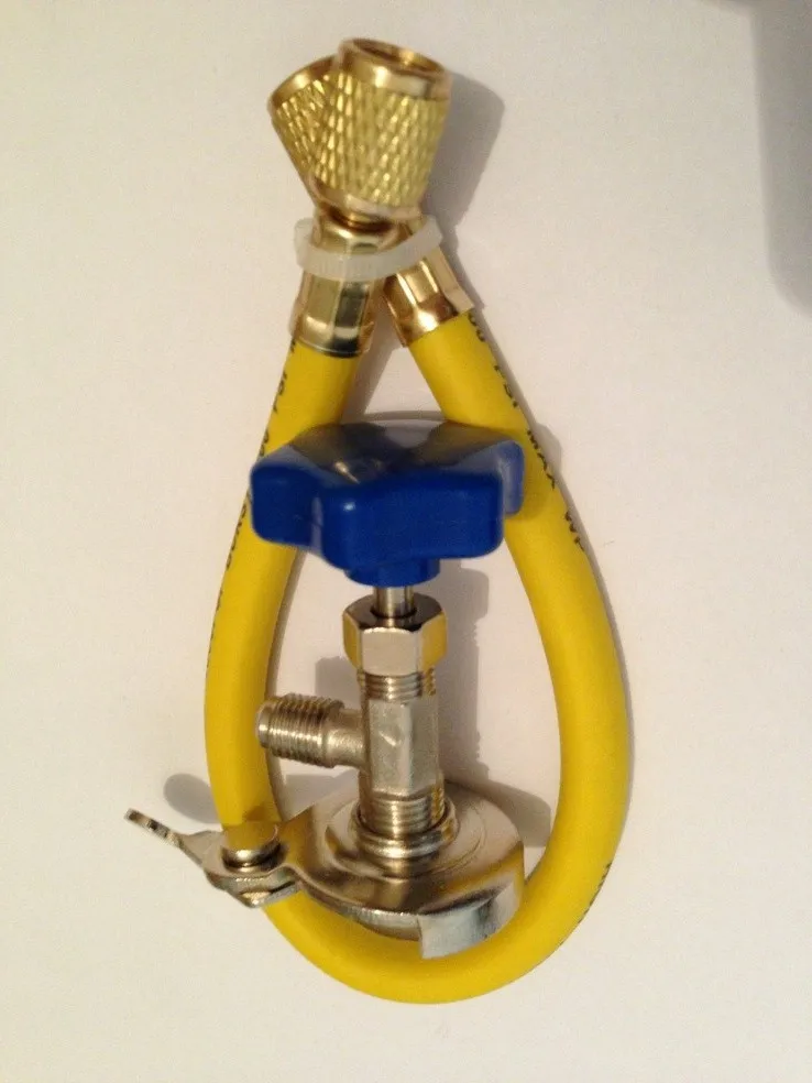 Fixmee R134A R12 R22 Freon перезаряжаемый хладагент набор шлангов для лопастей|Детали