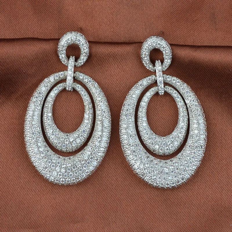 Полностью украшенные камнями новый дизайн роскошные микро проложить кубический