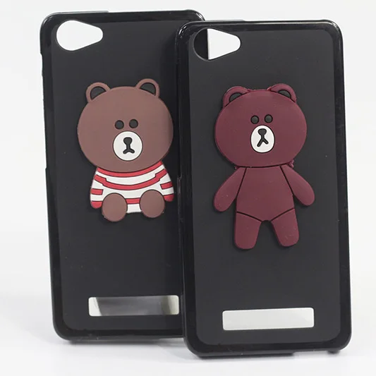 Soft Bear Rabbit Case For Philips S326 Cover Silicone Tpu Phone Shell 5.0 Inch Cases Back Capa Fundas |