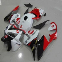 set injection molding f5 2005 2006 parts cbr 600 rr f5 05 06 red white black motorcycle fairing st66