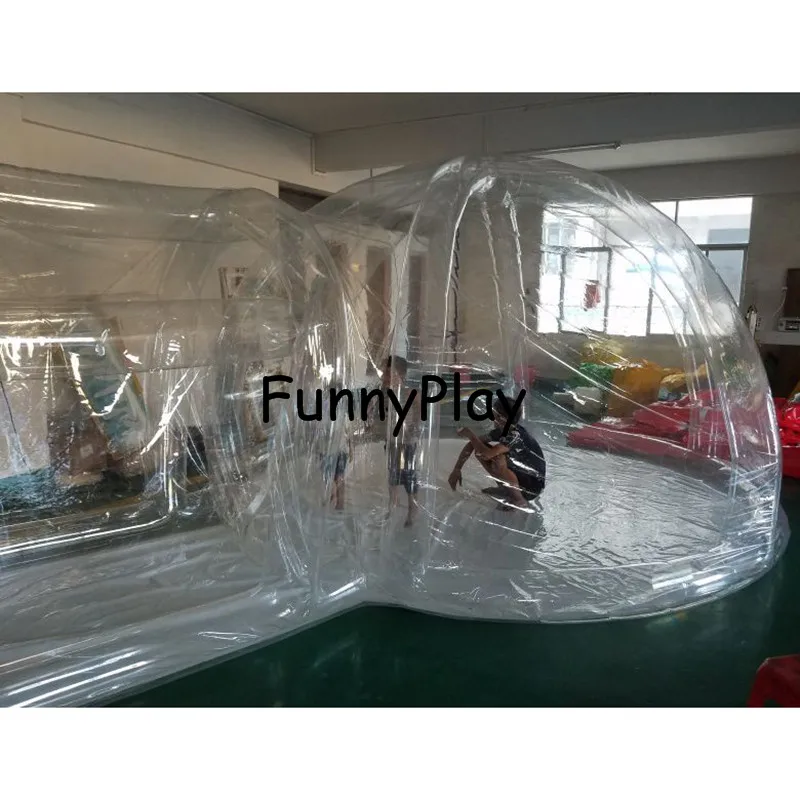 Индивидуальные ясно надувные палатки/кемпинг палатки/4 м clear room hotel|inflatable tent|clear