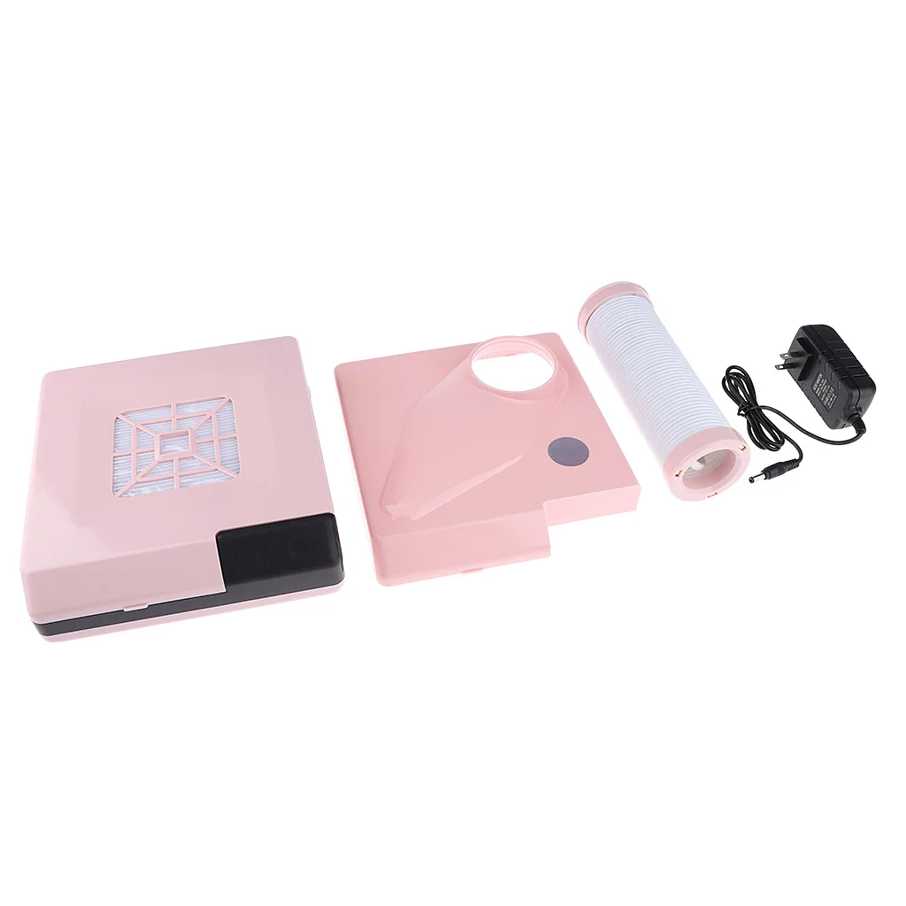 60W Nail Salon Dust Collector Suction Cleaner Fan No-spilling Filter Vacuum Accessory | Красота и здоровье