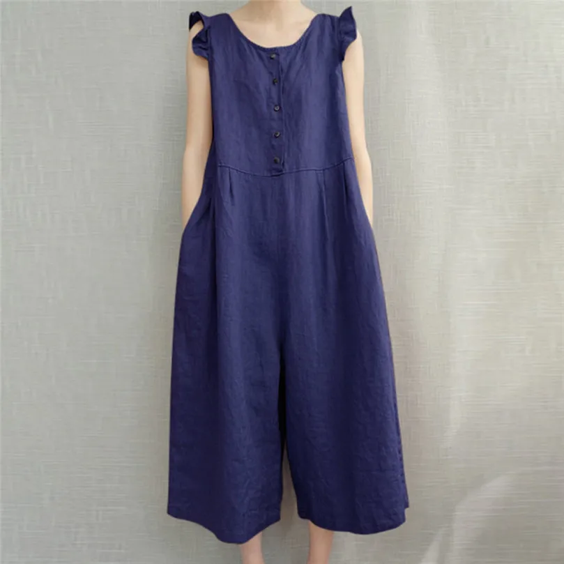 jumpsuits Спагетти Ремень Пляжный Boho Цветочный принт комбинезон женское пляжное платье комбинезон с ремешками Сексуальный V шеи обёрточная бумага комбинезон с карманом туники#15 - Цвет: jumpsuits