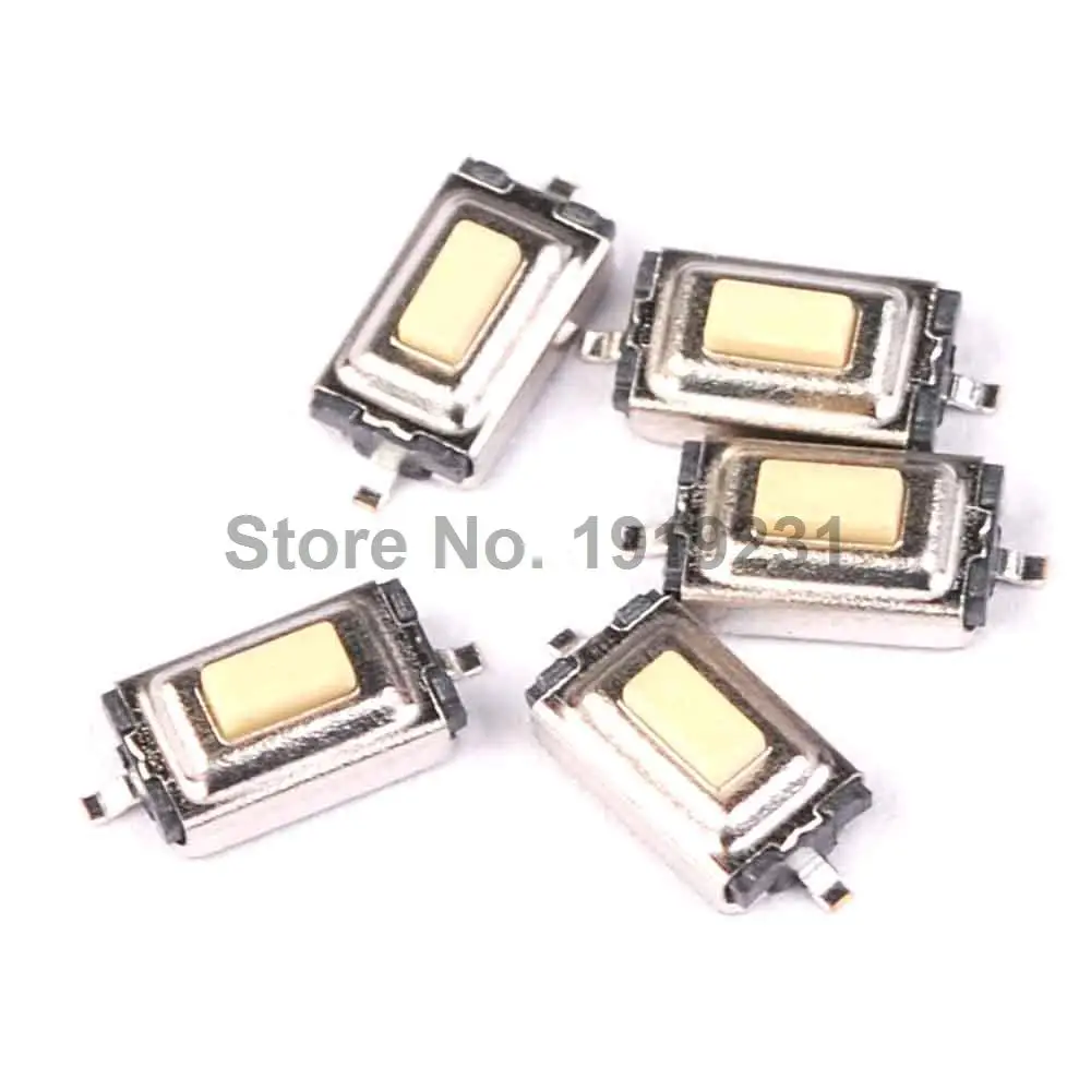 200 шт. 3*6*2 5 мм H SMD белый кнопочный переключатель такт | Обустройство дома