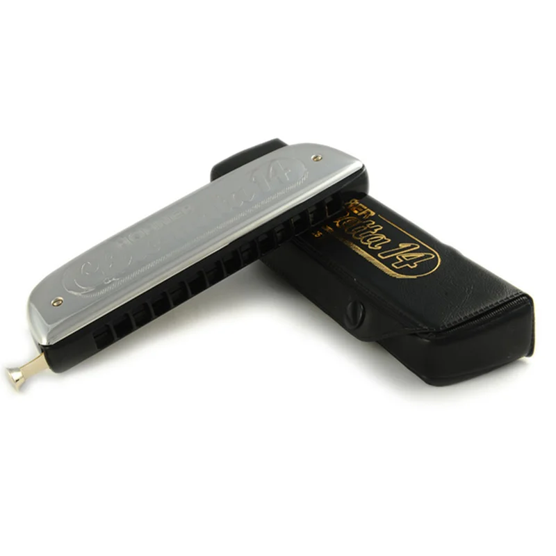 Германия 12/14 отверстие 48 тон Хроматическая гармоника HOHNER 255/257 ABS гребень Ключ C в форме корабля Armonica рот Ogans