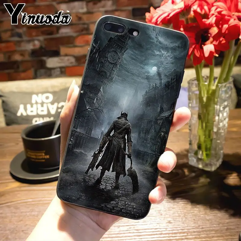Yinuoda Bloodborne удивительный новое поступление чехол для телефона чехол для Apple iPhone 8 7 6 6S Plus X 5S 11pro SE 5C Чехол