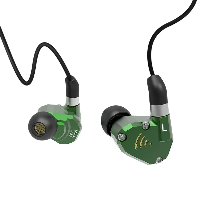 Новый PHB EM-023 hifi-вкладыши Earbud 2 балансных арматурных + динамических Hybird монитор