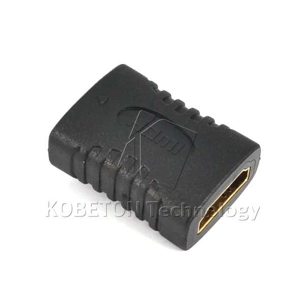 Kebidu 2 шт Женский Разъем удлинитель HDMI совместимый кабель шнур Удлинитель адаптер