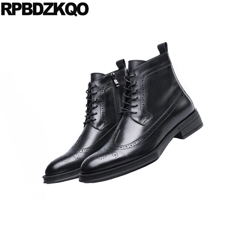 Ботинки оксфорды мужские из натуральной кожи деловые классические полуботинки