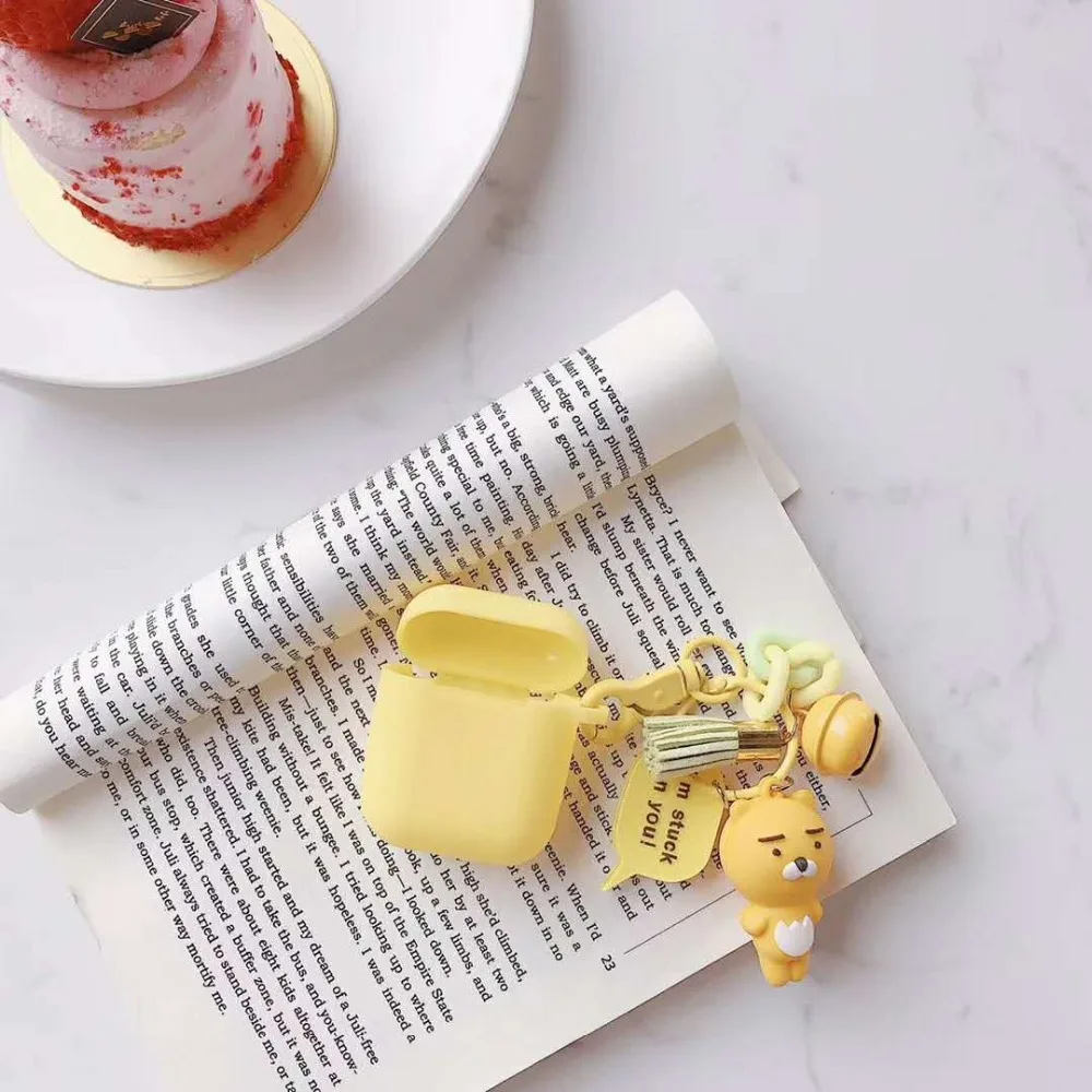 Модный мультяшный животный Sanrio кукла Забавный Мягкий силиконовый чехол для Apple