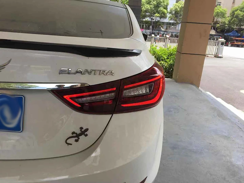 VLAND автомобильный Стайлинг светодиодный задний светильник в сборе для hyundai для Elantra(для AVANTE MD) задние лампы 2011- задний светильник с указателем поворота