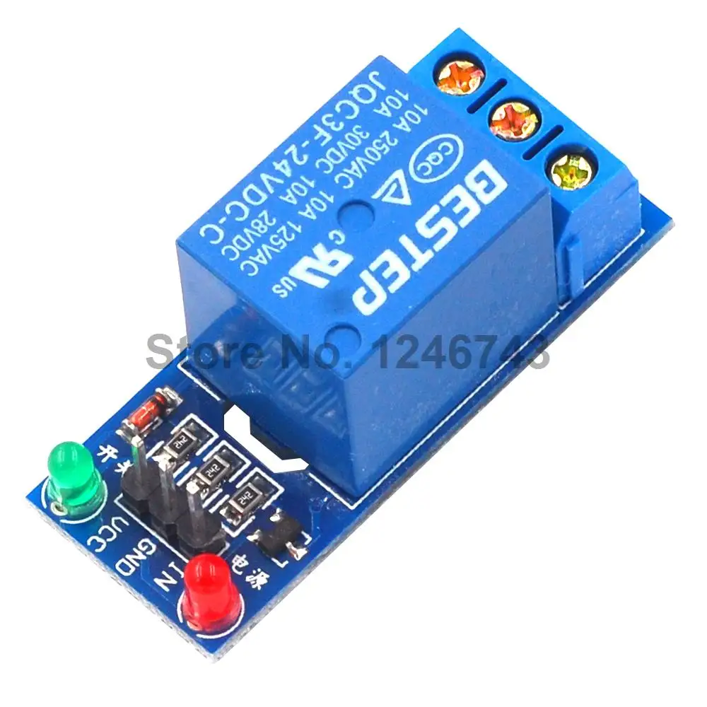 24 В релейный модуль 1 канал высокого уровня для управления бытовой техникой SCM |