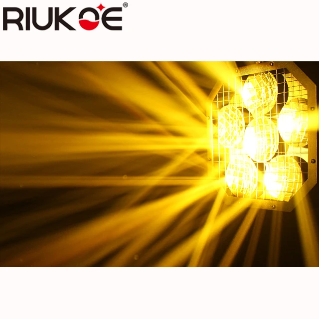RIUKOE Лунный цветок 6 глаз зеркало для лица тарелки отражающий луч дискотека