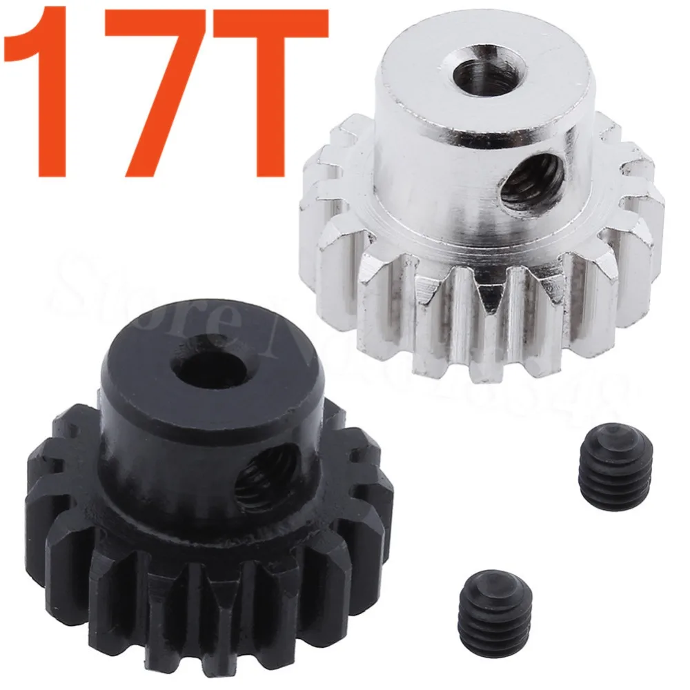Для WLtoys A969 RC автозапчасти 17 T зубья металлическая Шестерня двигателя 1/18