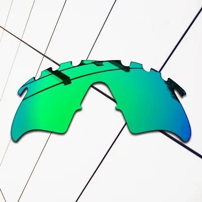 Emerald Green E.O.S поляризованные Сменные линзы для Оукли M Рамка нагреватель солнцезащитные очки с отверстиями-разнообразие цветов - Цвет линз: Emerald Green