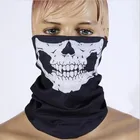 Маска для лица для езды на мотоцикле, недорогая маска с черепом на Хэллоуин, мотоциклетный платок, тушь для ресниц, мотоциклетная маска, шарф