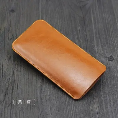Yellow-brown Универсальный чехол-кобура для телефона, прямой кожаный чехол, Ретро стиль, простой стиль, для Xiaomi mi Mix 2 mi x2 5,99, чехол mi x2s - Цвет: Yellow-brown