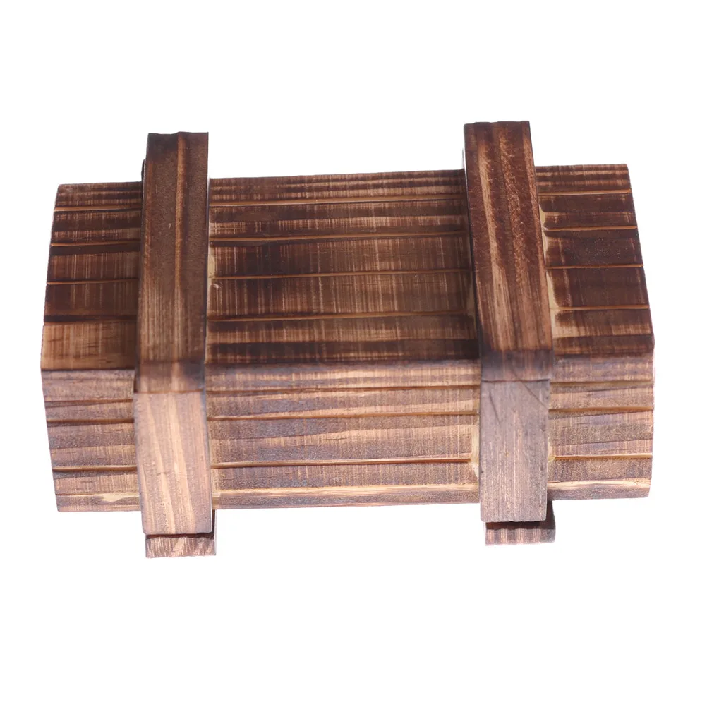 

Vintage Wooden Puzzle Boxes with Secret Drawer Magic Compartment Brain Teaser Wooden Toys Kids Wood Toy Gift