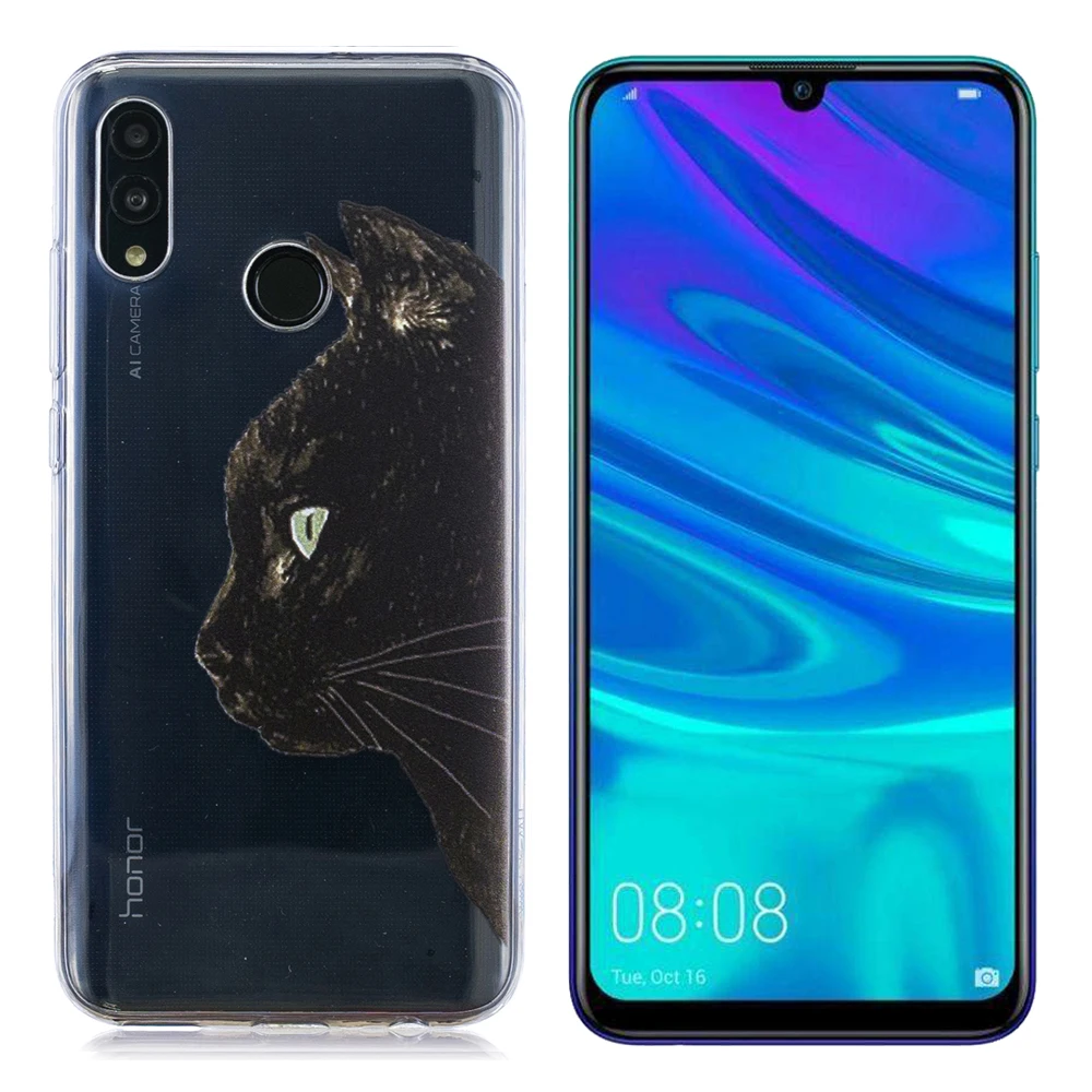 Soft Case For Huawei P Smart 2019 Silicone TPU Transparent Phone Back Cover Capa 2018 PSmart |
