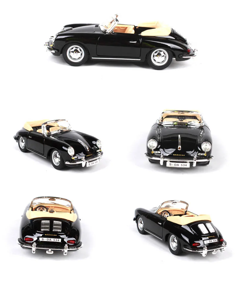 1/24 сплав 1961 винтажная классическая модель игрушечных автомобилей Литье под давлением коллекция автомобилей Ретро игрушки автомобиль
