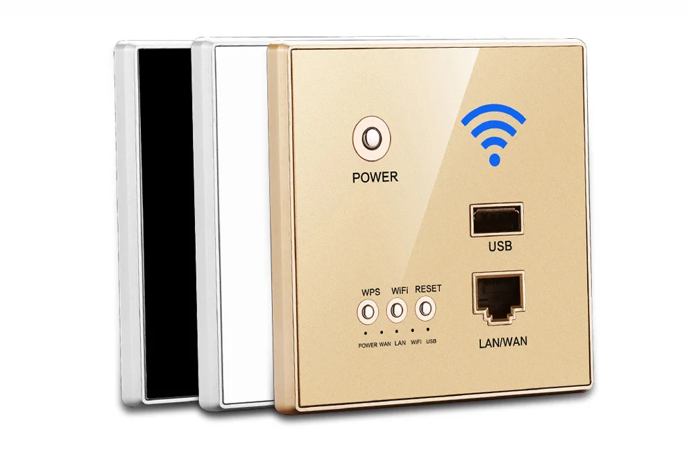 Vhome 300 Мбит/с 220 В мощность AP реле Смарт Беспроводной Wi-Fi ретранслятор удлинитель настенный Встроенный 2,4 ГГц маршрутизатор панель usb разъем