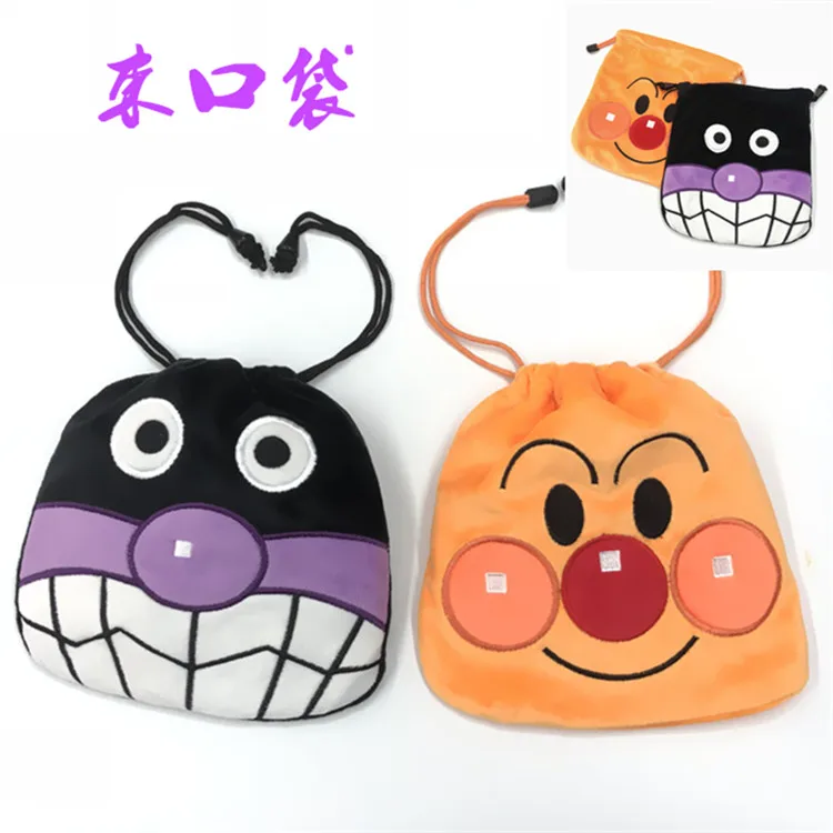 Новые сумки на шнурке в стиле аниме Anpanman с героями мультфильмов Симпатичная