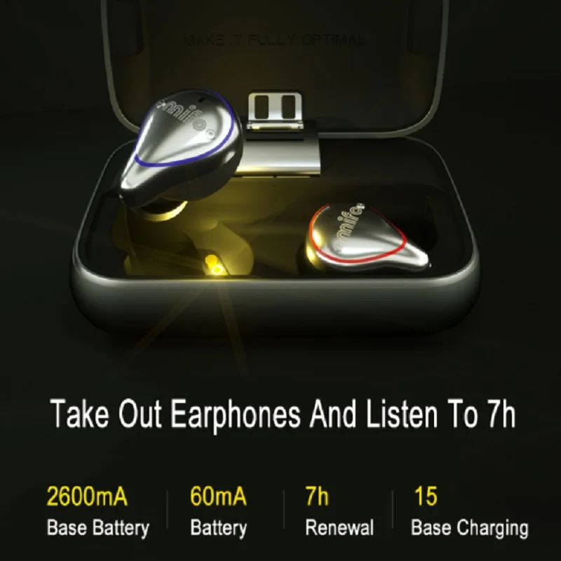Новинка Mifo O5 Bluetooth 5 0 настоящие беспроводные мини наушники вкладыши HIFI гарнитура