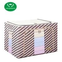 Коробка для хранения игрушек, коробка для хранения одежды из хлопка и льна, настольная Водонепроницаемая корзина для х