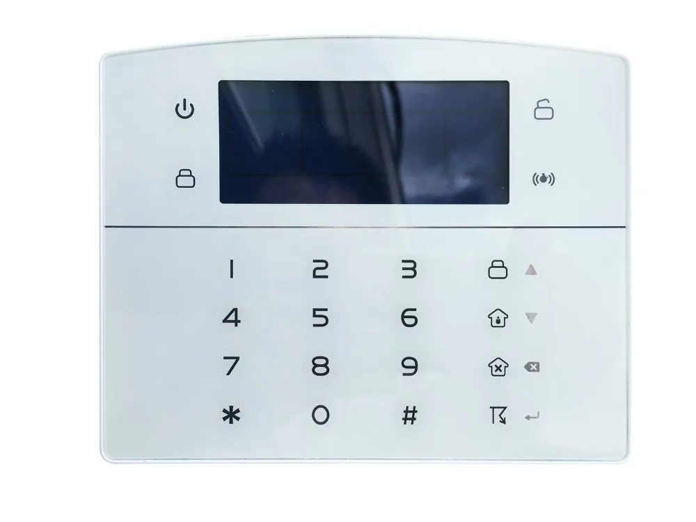 Focus industrial Wired Alarm FC-7640 ABS RJ45 Ethernet Smart Home Alarm TCP/IP GSM Security Alarm System With Outdoor bullet Cam