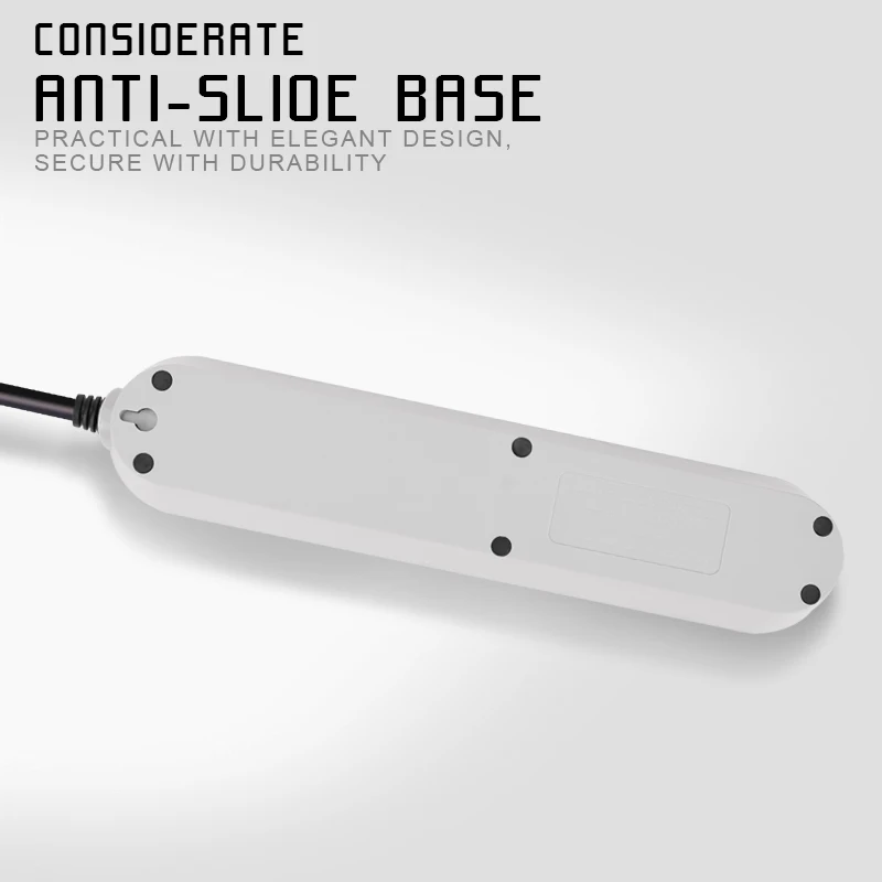 Умный USB Мощность розеток штепсельная вилка европейского стандарта 3 розетки