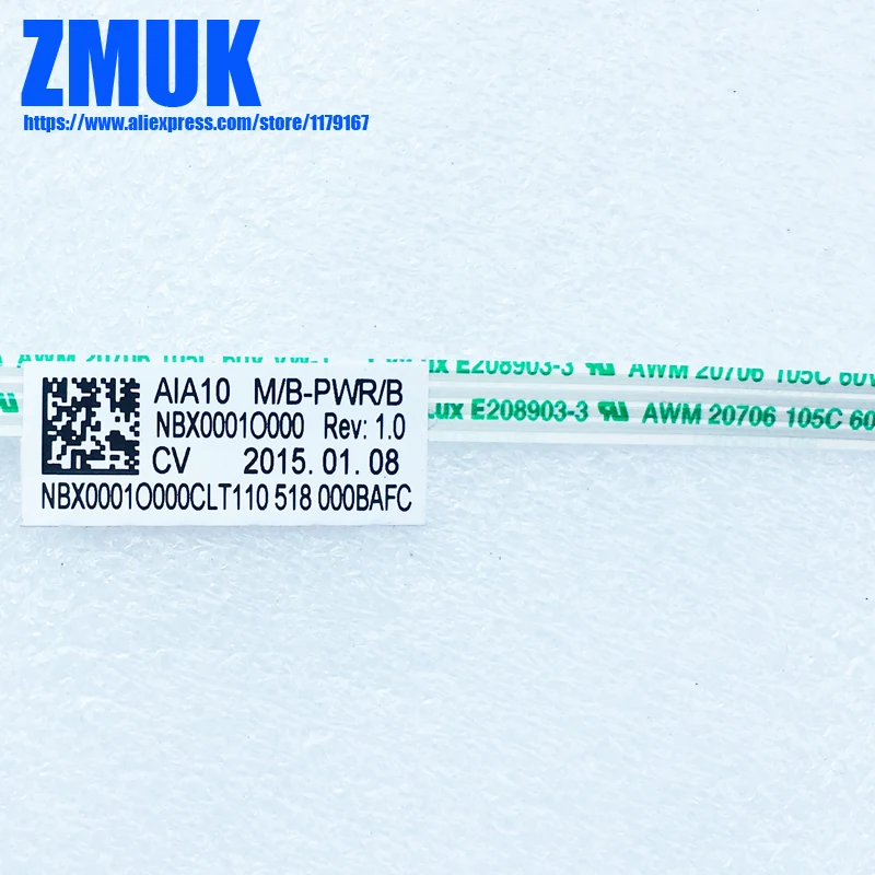 NBX0001O00 AIA10 M/B PWR/B кабель Φ AWM 20706 105C 60V E208903 3 гибкий FFC (4*410*1 0 B)|Компьютерные кабели и
