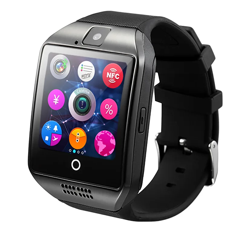 Bluetooth Smart Watch with Camera TouchScreen Unlocked Smartwatch SIM Card Slot Watches for iPhone Android Samsung Xiaomi | Электроника