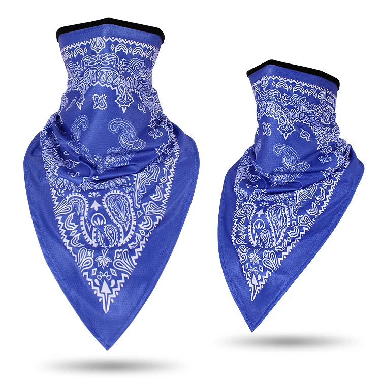 Blue WOSAWE, мотоциклетная бандана, Балаклава, 3D лицо, шид, Балаклава, cagoule visage, мотоциклетный головной платок, велосипедный, сноуборд, Лыжная маска, bivakmuts - Цвет: Blue