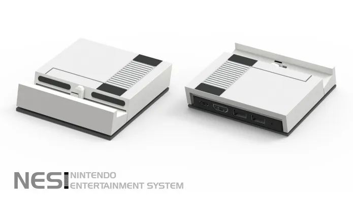 Nintend NS Switch JumpGate Charging Dock Station Charger Base for Nintendo Switch Console Dock Stand Mount Base TV Laptop Mode