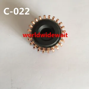 Медная оболочка с 24 зубцами, установленная на якорном коллекторе 9 мм x 23 мм x 13,5 мм