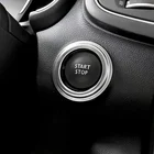 Для Renault Koleos 2016 2017 внутренняя система запуска и остановки двигателя из нержавеющей стали, кольцо-пуговица, декоративная крышка, аксессуары для отделки 1s