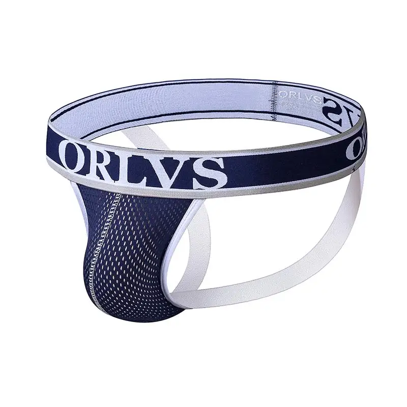 2018 ORLVS Brave Gay jockstrap стринги Нижнее белье для мужчин G мужские Cueca Мужские