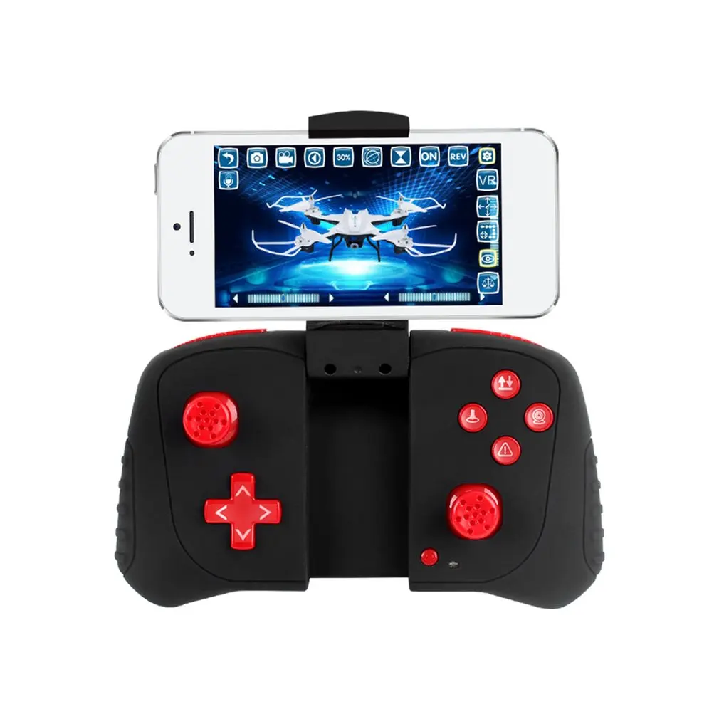 Радиоуправляемый Дрон S7 светодиодный ночного видения с 720 P камерой wifi RC