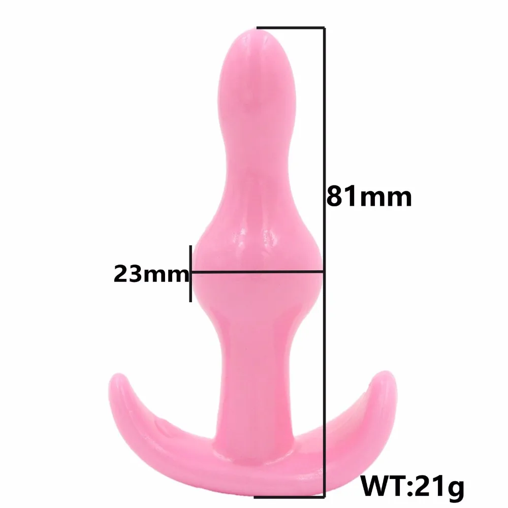 YEMA 5 PCS/Set Pink Silicone Portable Anal Plug Prostate Massagers &amp Powerful Vibrator G spot Stimulate Sex toys for Women Men | Красота и