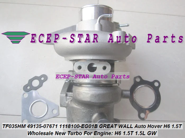 Турбо TF035HM 49135 07671 07672 1118100 EG01B 1118100EG01B для GREAT WALL 1 5 л GW Auto Hover H6 T 4G15T|turbocharger passat|turbocharger