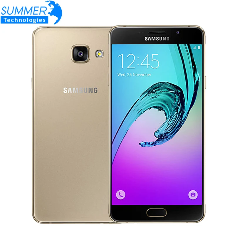 Оригинальный Samsung Galaxy A7 A7100 4G LTE мобильный телефон 5 &quot13.0MP 3 ГБ оперативной памяти