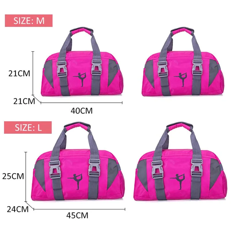 Women Waterproof Nylon Travel Bags Carry On Luggage Shoulder Handbags Big Travelling Duffel Cloth Shoes Large Hand Bag XA632WB | Спорт и