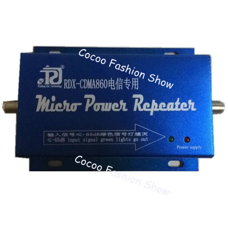 Усилитель сигнала сотовой связи ZQTMAX GSM 850 МГц CDMA репитер 2G 4G сотового с кабелем 10 м