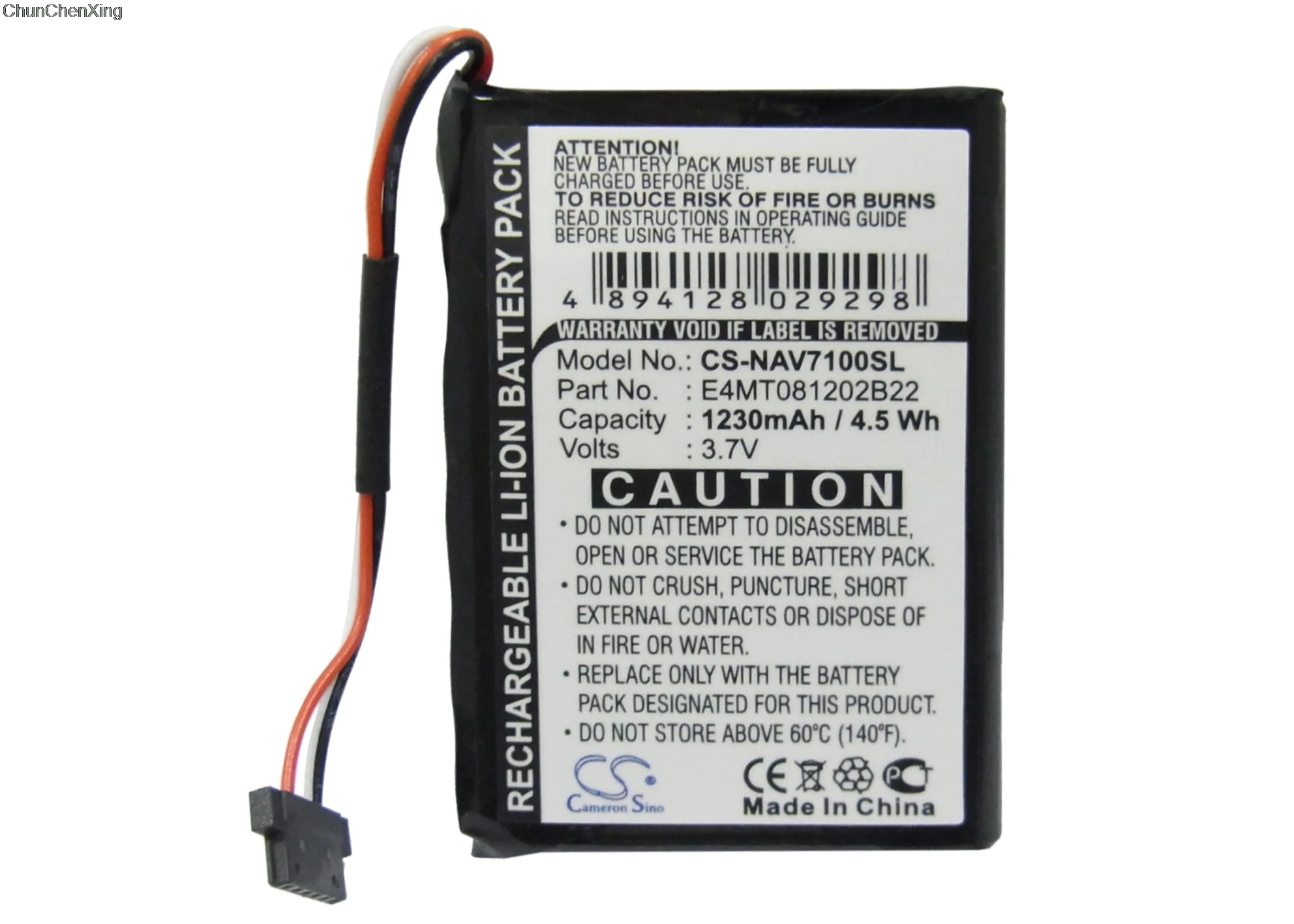 Аккумулятор Cameron Sino 1230 мАч для навигатора Triansonic PNA 7000 7000T 7100 7310 6000 NAVMAN N20|Цифровые