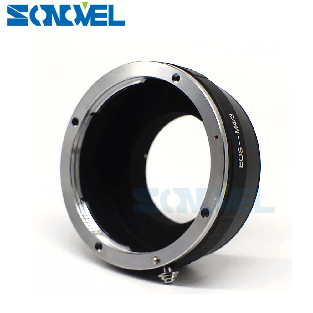 Переходное кольцо Lnes для Canon EOS EF Mount Lens to Panasonnic Olympus Micro 4/3 M43 E-P2/E-PL1 G10/G7/GH1/GH2/GH3/GH4 EOS-M4/3