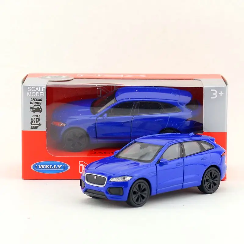 WELLY игрушка/модель литая автомобиля/Масштаб 1:36/внедорожник Jaguar F-Pace Sport/автомобиль