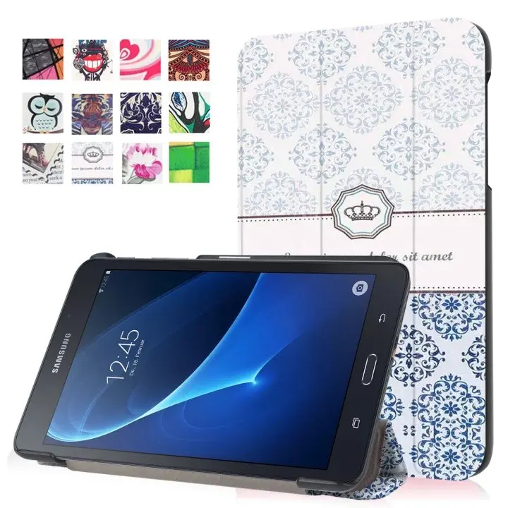 Чехол из искусственной кожи для Samsung Galaxy Tab A 7 0 SM T280 T285 &quot чехлы планшетов + защита